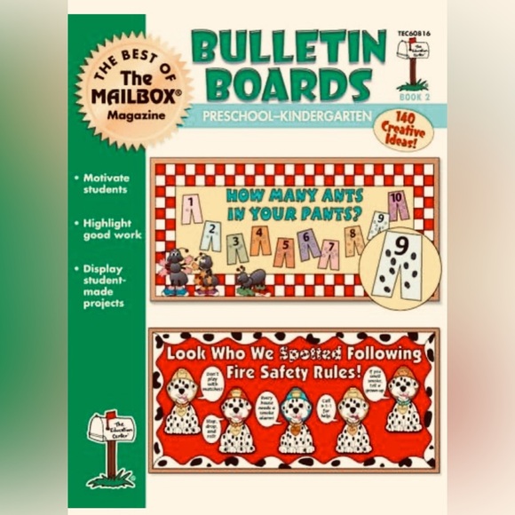 The Education Center Other - Mailbox Magazine Preschool-Kindergarten Boards Book 2 - Green